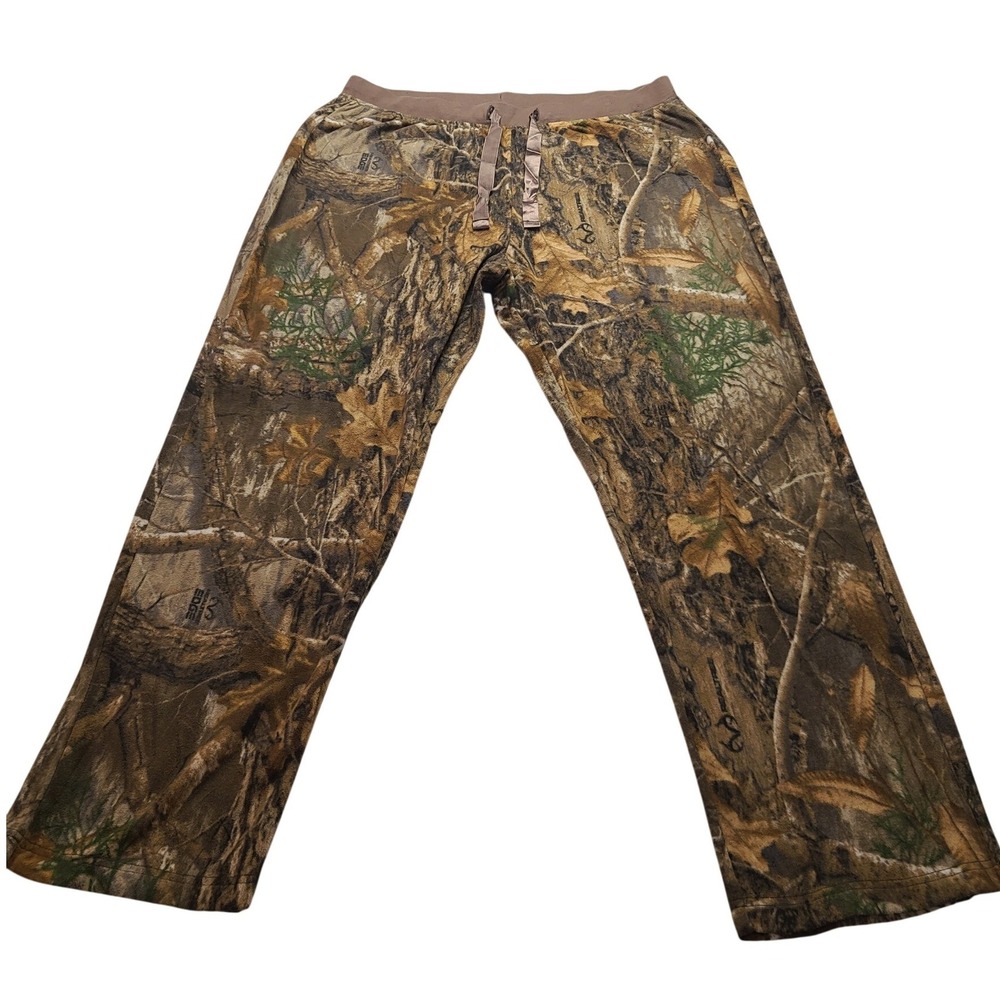 Magellan Outdoors Women's XL Fleece Pajama Pants Realtree Edge Camo Sleepwear
